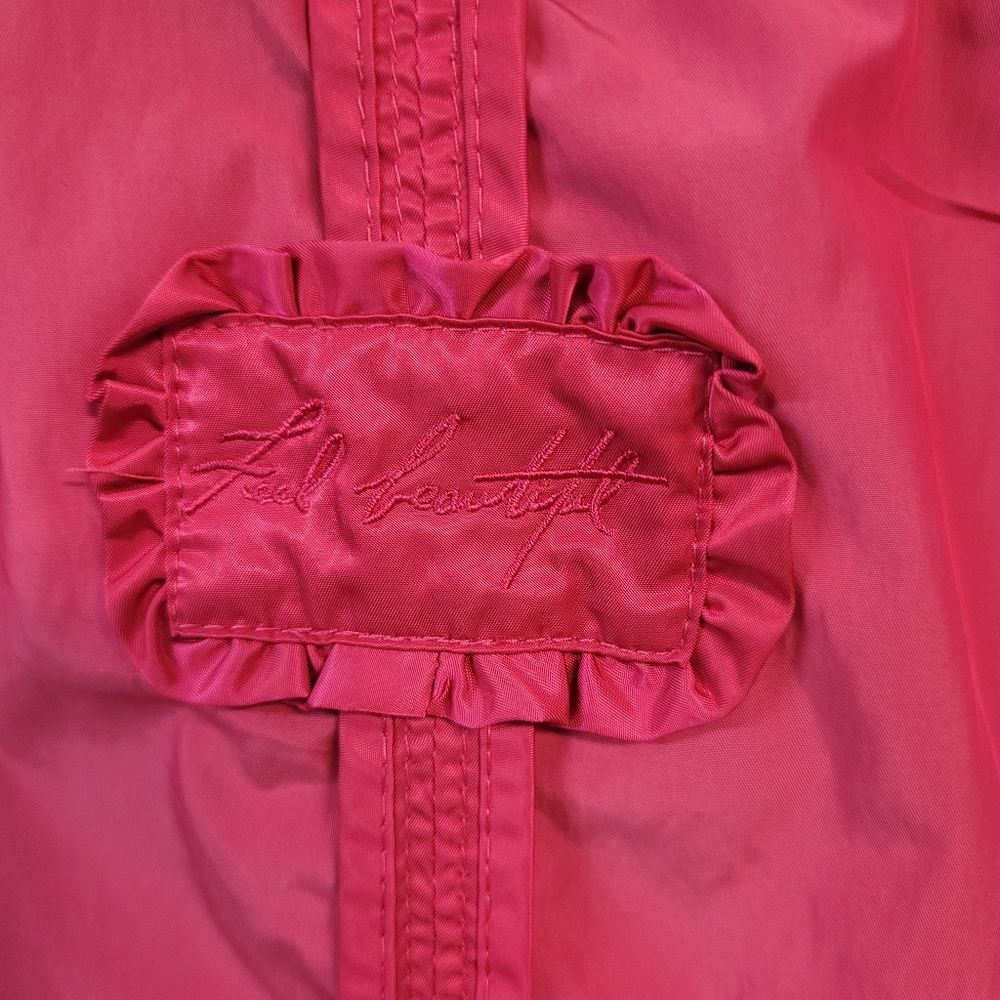 White House Black Market Watermelon Barbie Pink Utility Jacket, Size 6 Spring - Picture 8 of 9